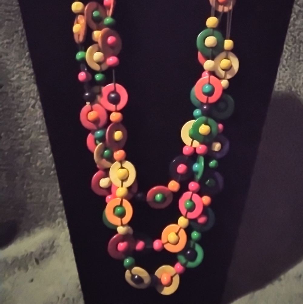 Boho Style Multi Layer Wooden Beads